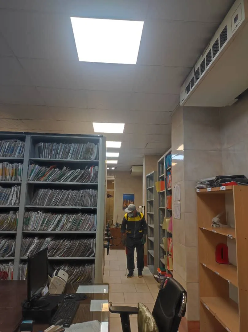 نمونه کار سمپاشی کرج